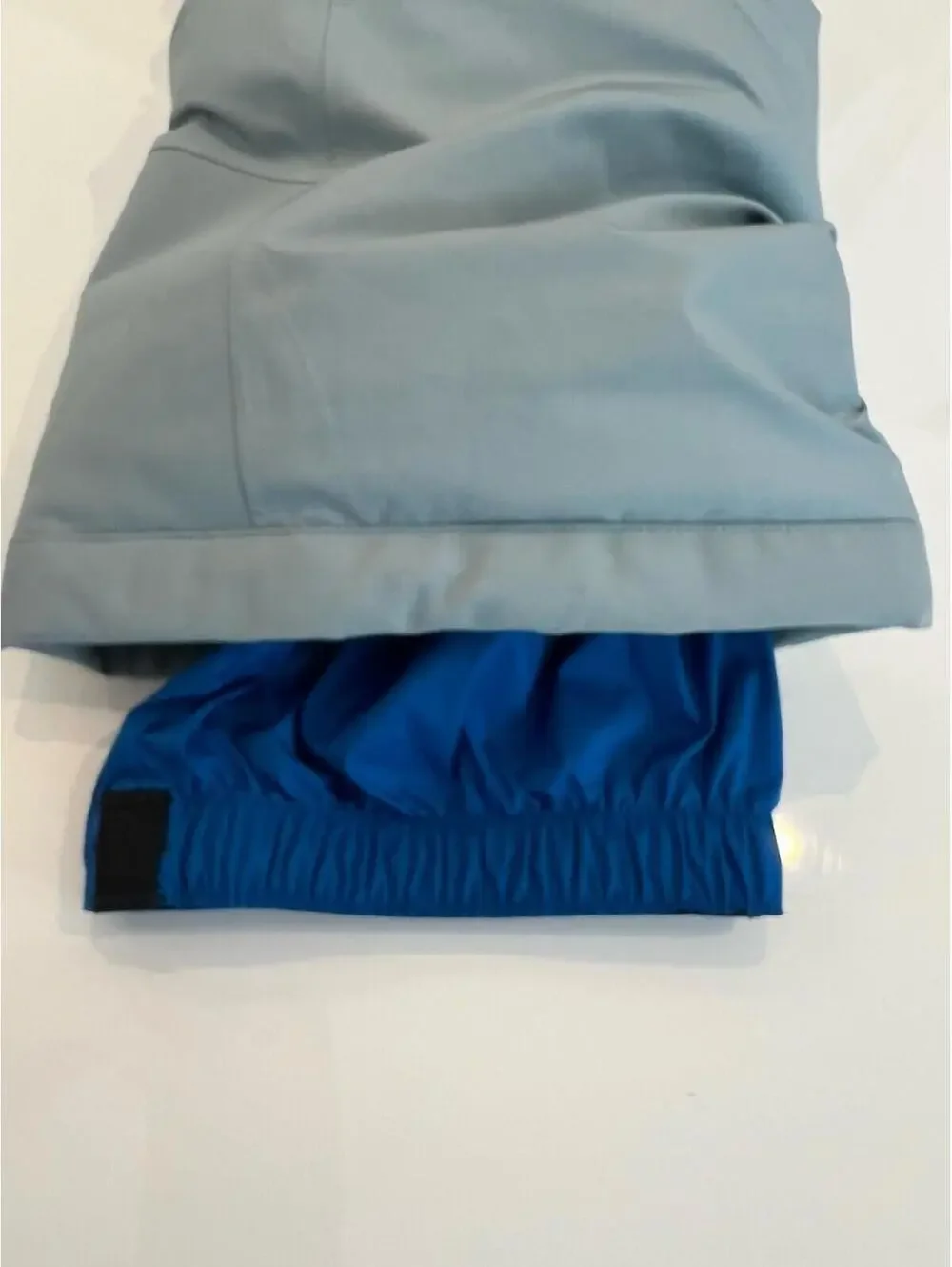 $169 Patagonia Powdertown Snow Pants Thermal Blue Size Large
